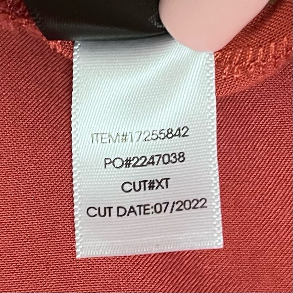 Torrid Eyelet Pintuck Detail Top Plus SZ 5X Burnt Orange Feminine Boho Festival - Picture 14 of 16